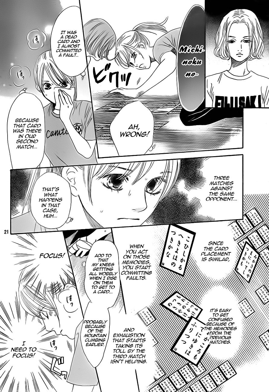 Chihayafuru chapter 94 page 21