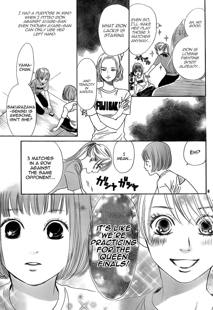 Chihayafuru chapter 94 page 8