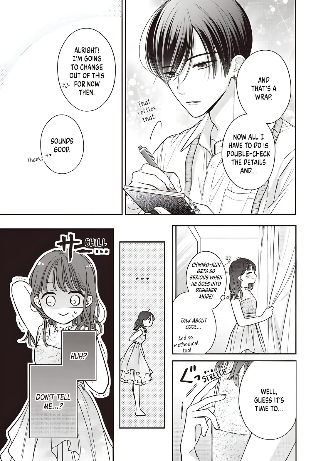 Chihiro-kun wa, Atashi Holic chapter 35.5 page 3