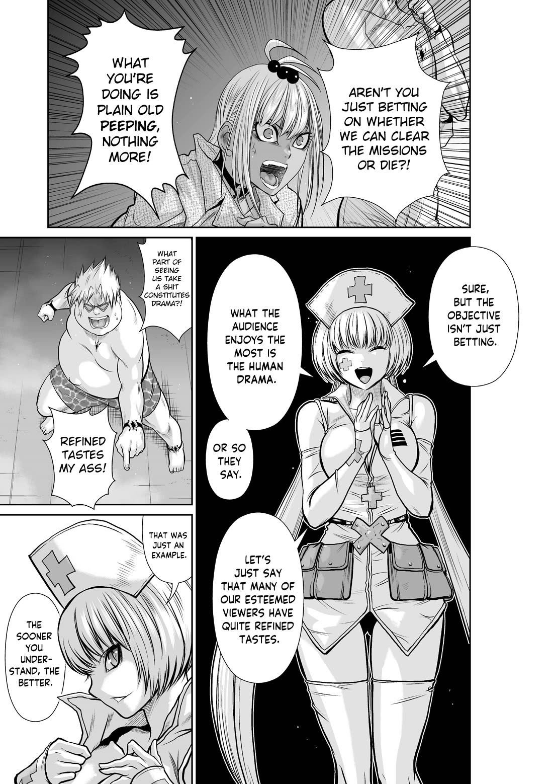 Chijou 100-kai chapter 12 page 35