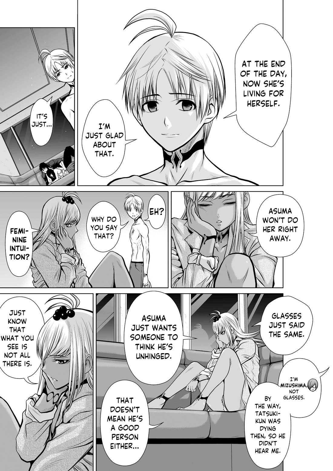 Chijou 100-kai chapter 19.2 page 14