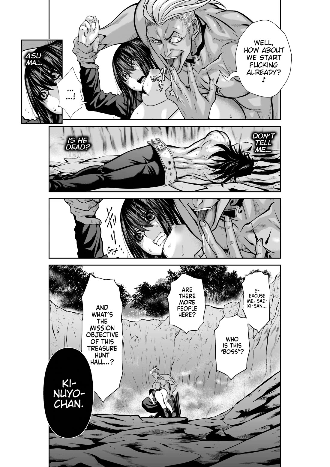 Chijou 100-kai chapter 38 page 35