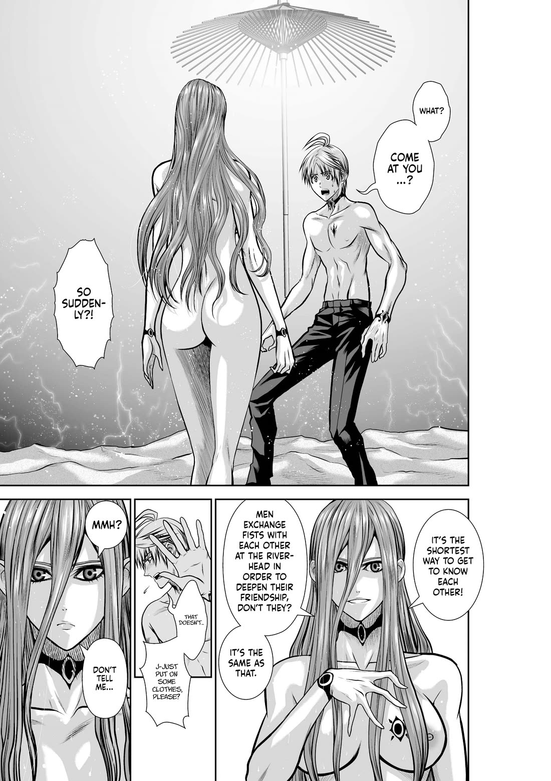 Chijou 100-kai chapter 42 page 3