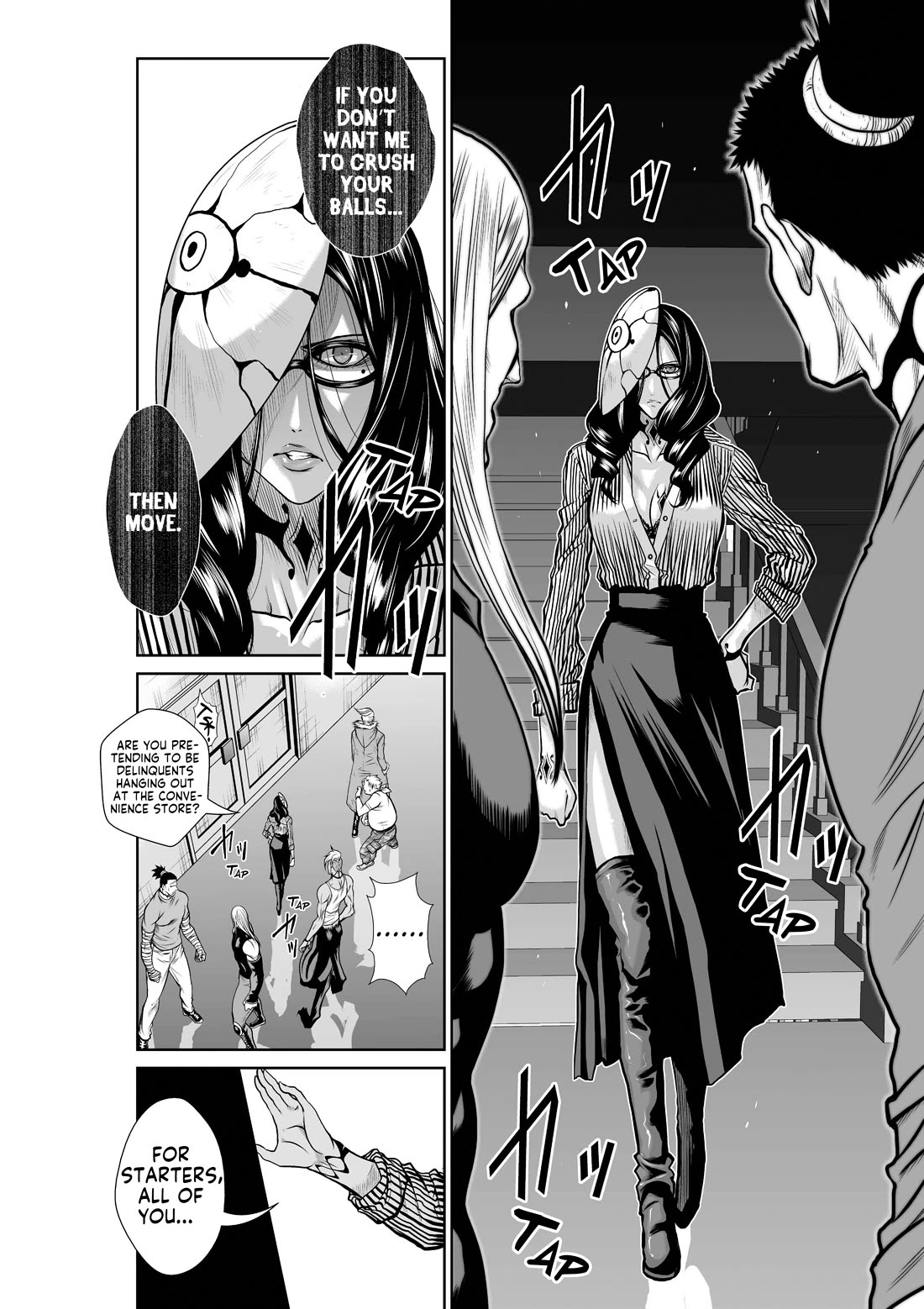 Chijou 100-kai chapter 43 page 10