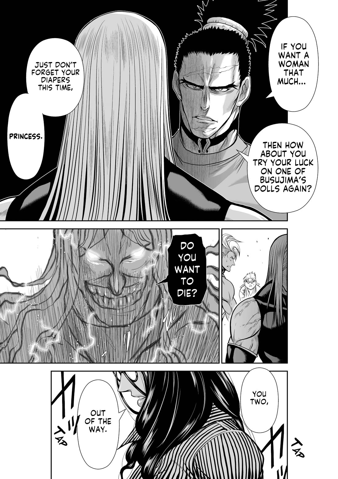 Chijou 100-kai chapter 43 page 9