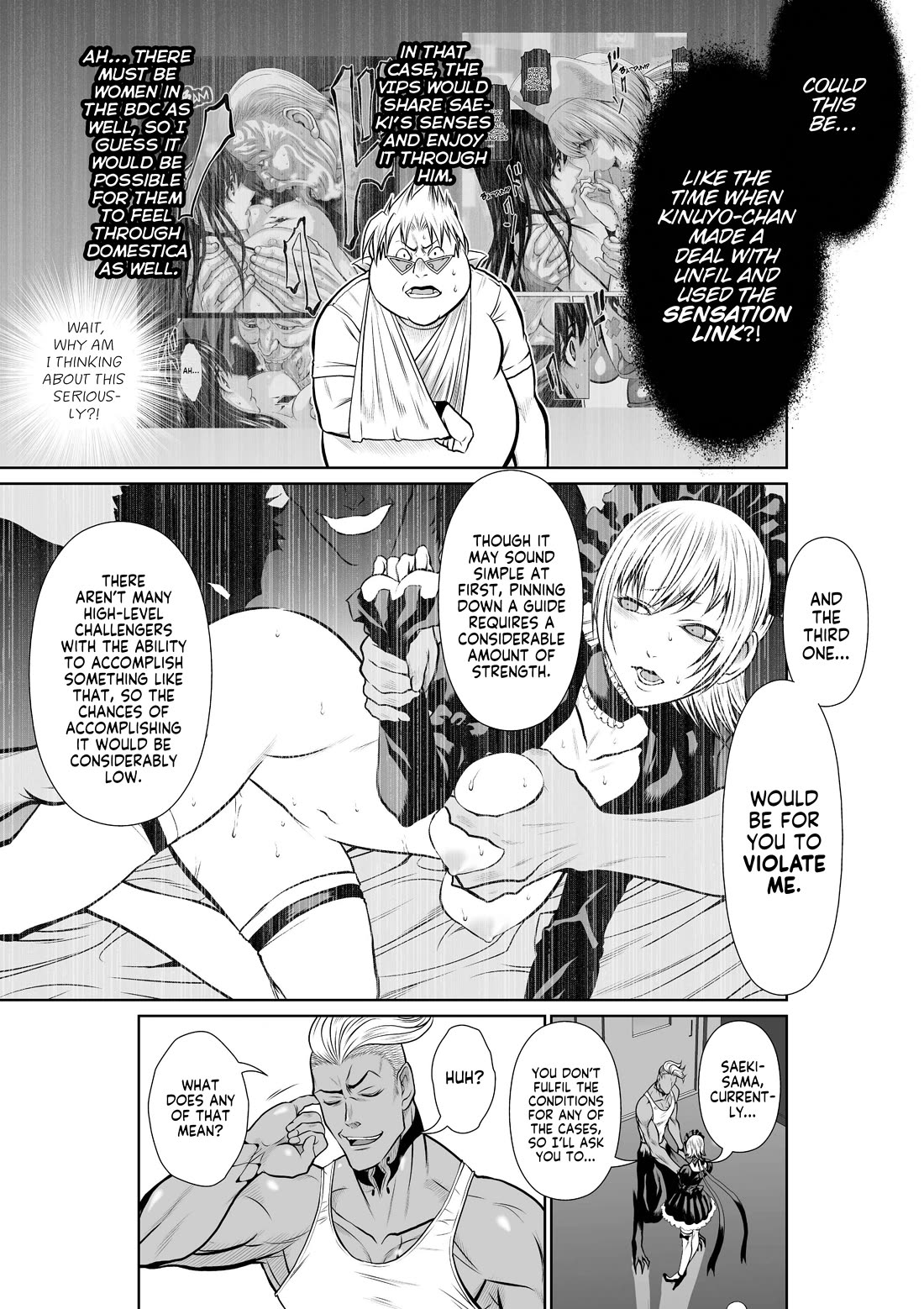 Chijou 100-kai chapter 45 page 13