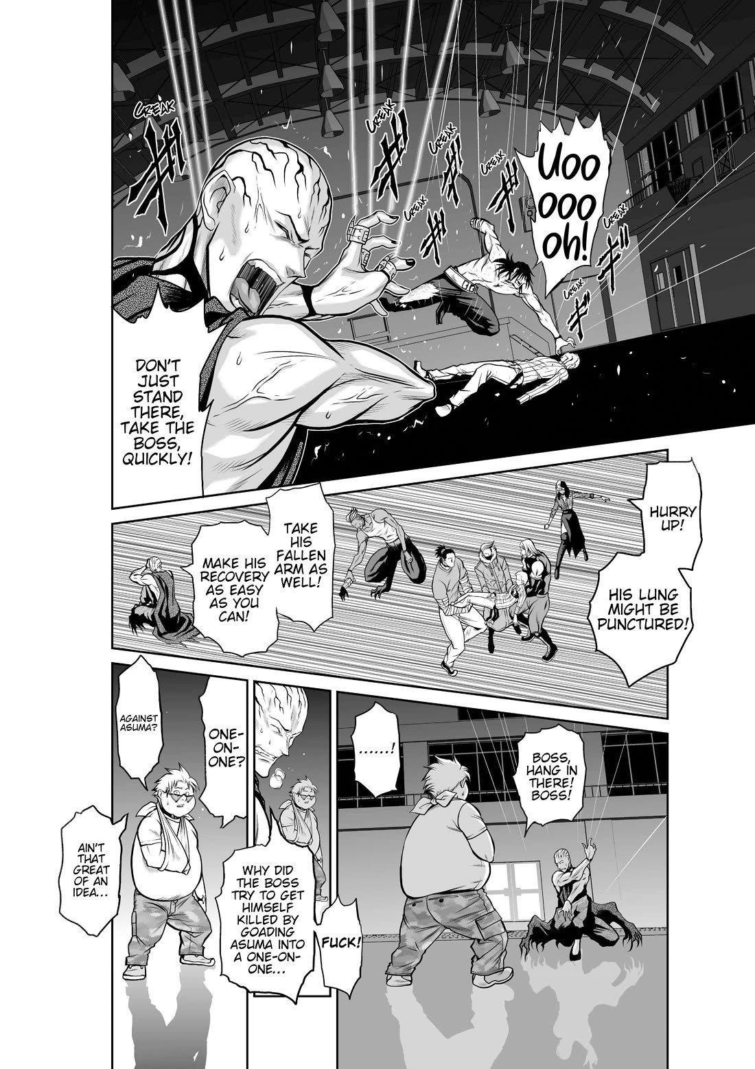 Chijou 100-kai chapter 45 page 36