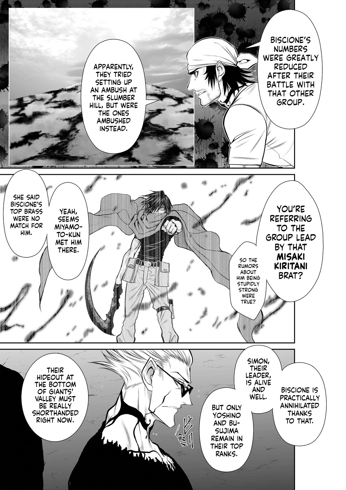 Chijou 100-kai chapter 46 page 17