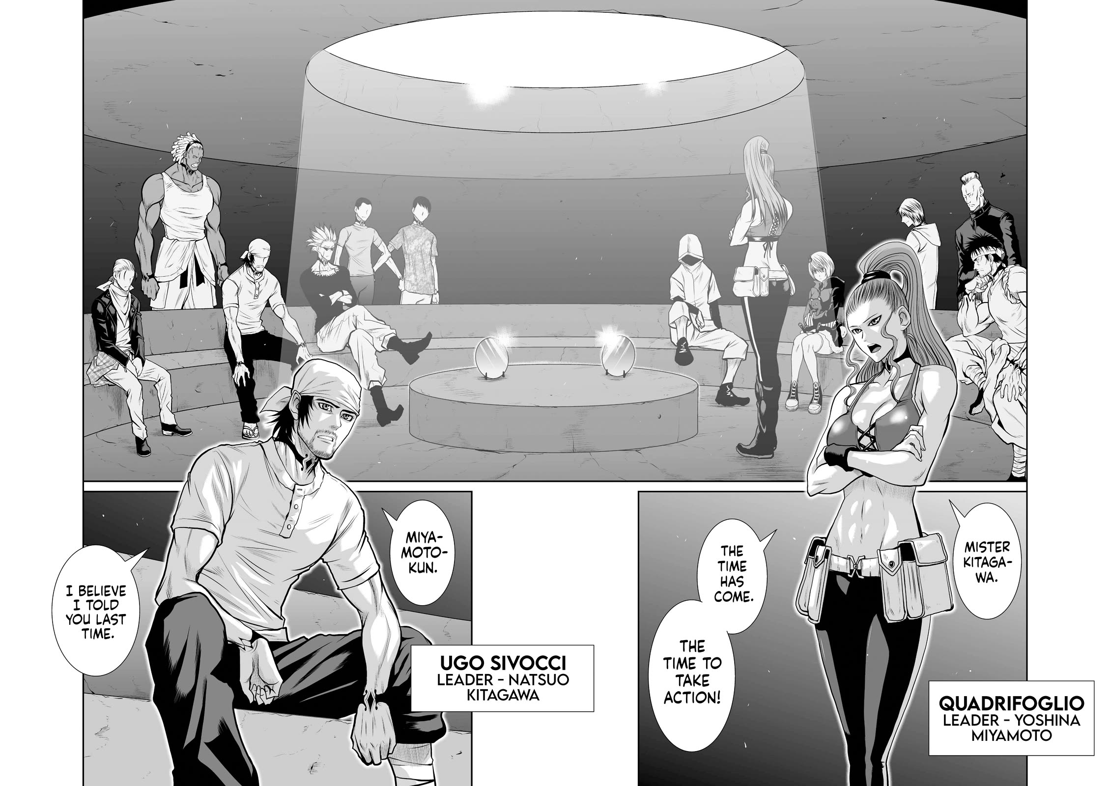 Chijou 100-kai chapter 48.1 page 12