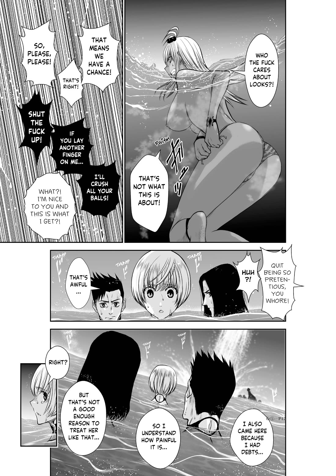 Chijou 100-kai chapter 6.1 page 17