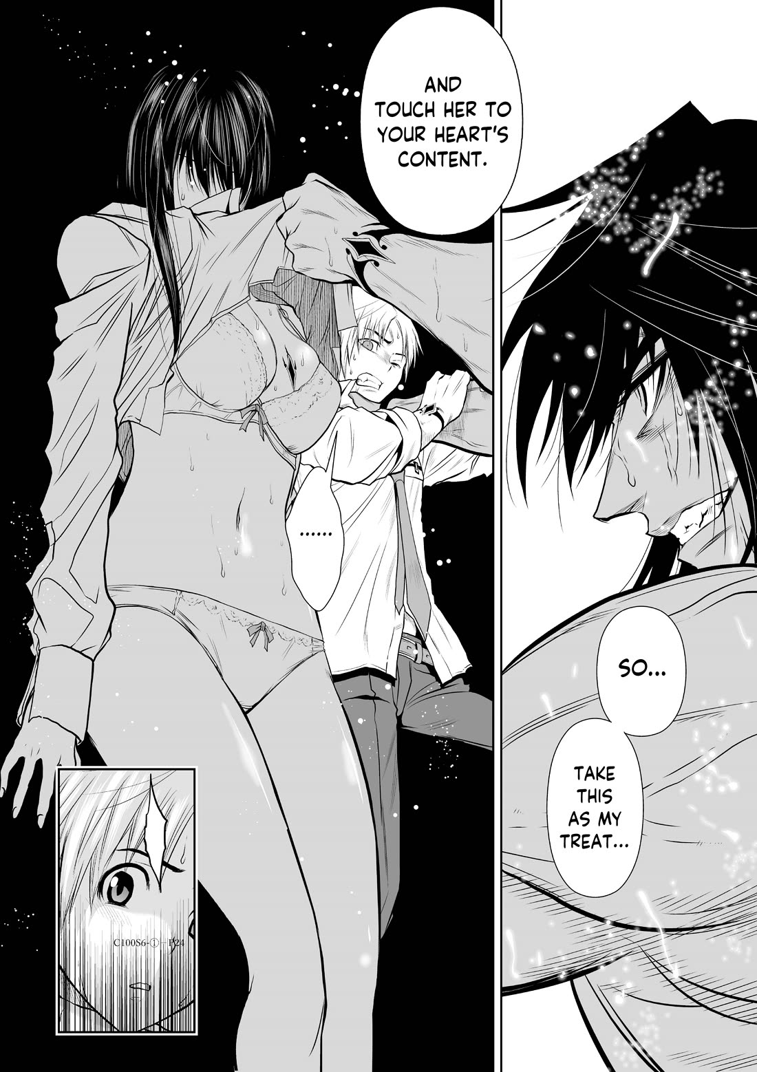 Chijou 100-kai chapter 6.1 page 24