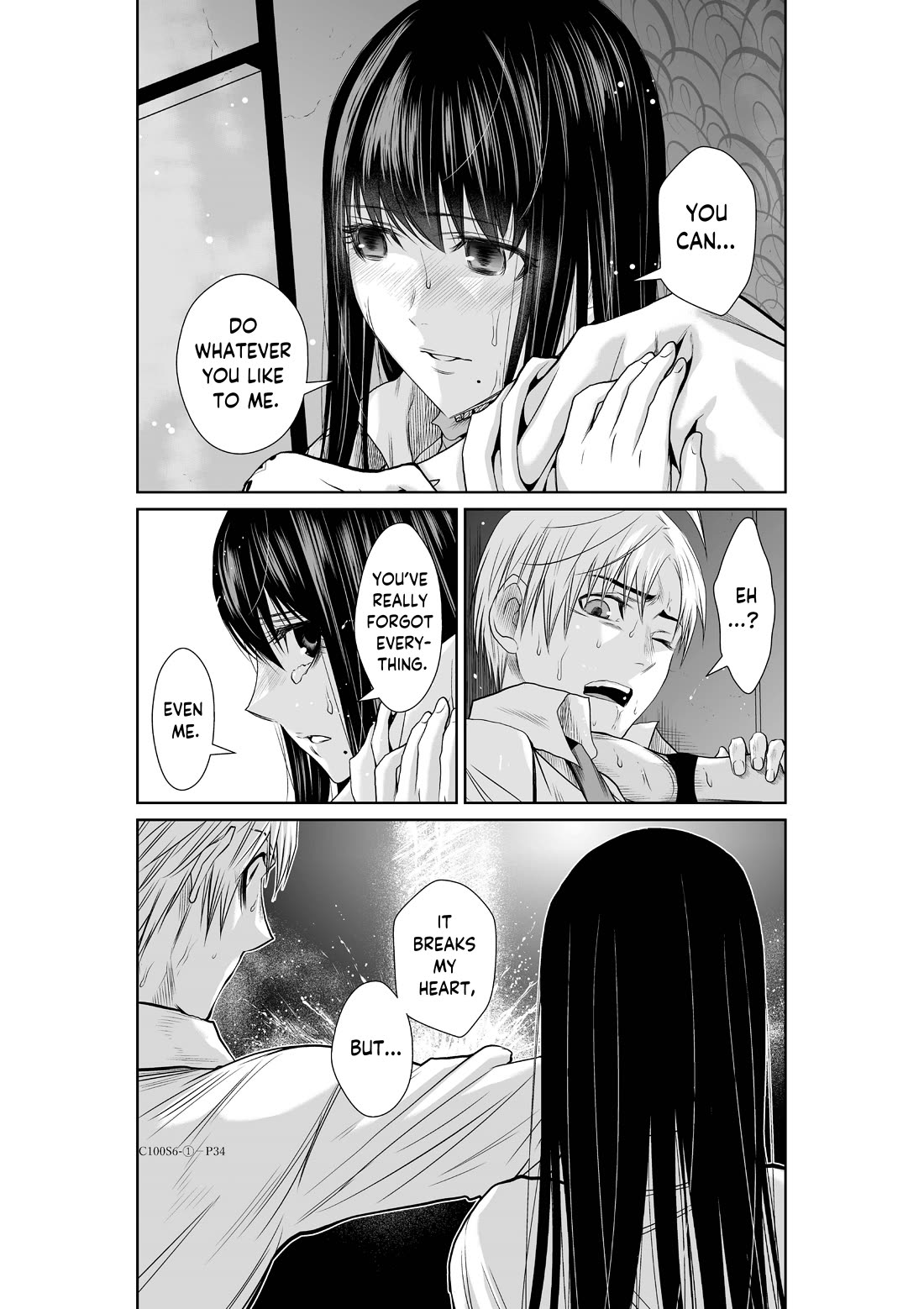 Chijou 100-kai chapter 6.1 page 34