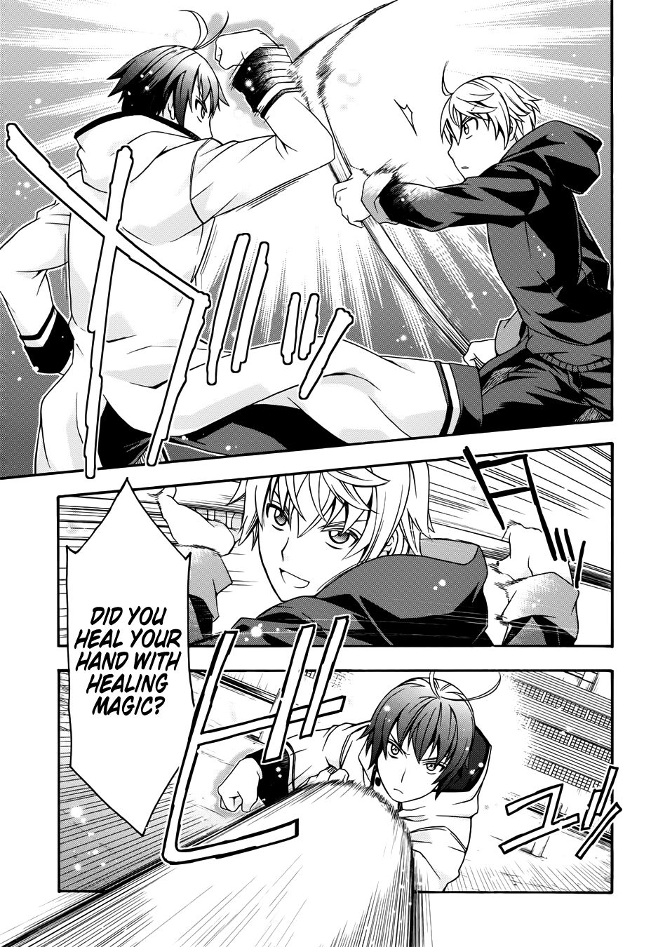 Chiyu Mahou no Machigatta Tsukaikata: Senjou wo Kakeru Kaifuku Youin chapter 19 page 28