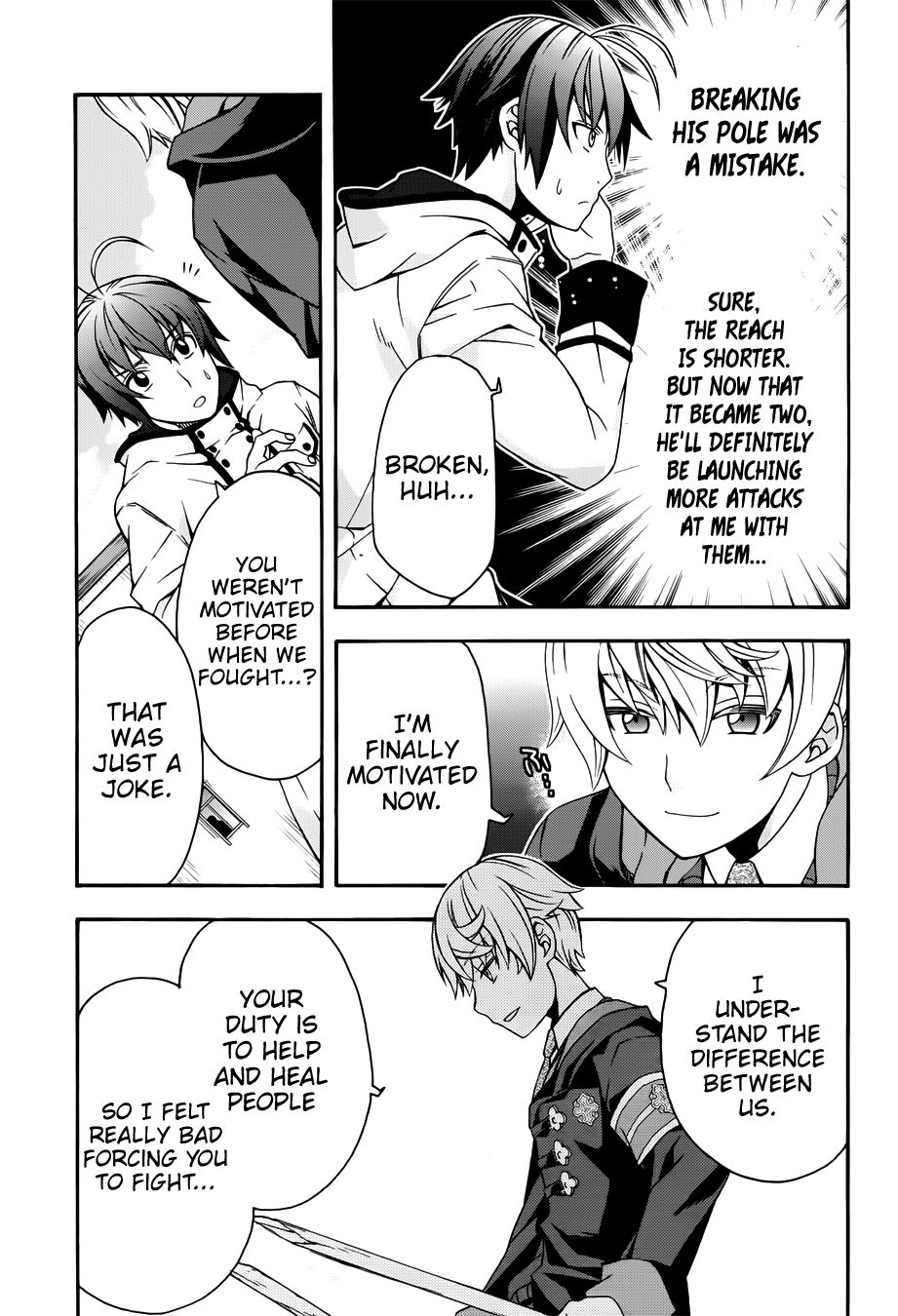 Chiyu Mahou no Machigatta Tsukaikata: Senjou wo Kakeru Kaifuku Youin chapter 19 page 34