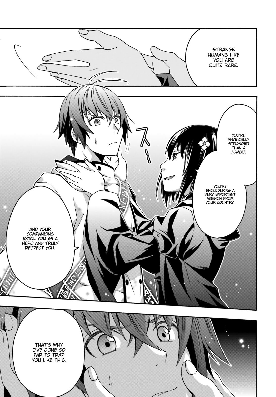 Chiyu Mahou no Machigatta Tsukaikata: Senjou wo Kakeru Kaifuku Youin chapter 32 page 14