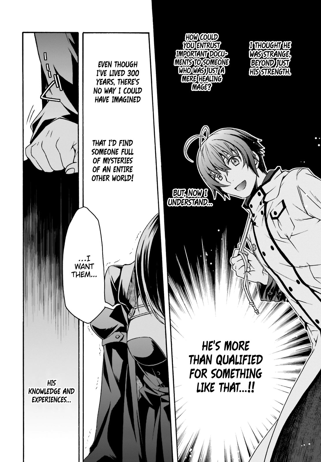 Chiyu Mahou no Machigatta Tsukaikata: Senjou wo Kakeru Kaifuku Youin chapter 33 page 33