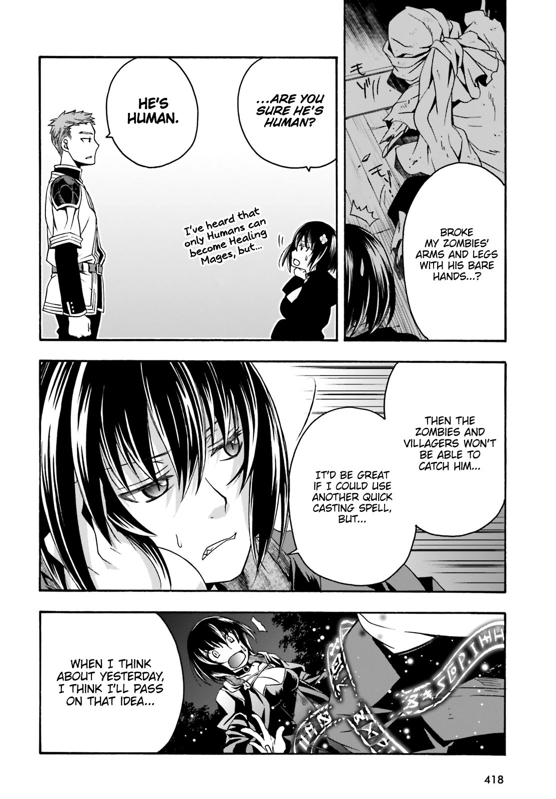 Chiyu Mahou no Machigatta Tsukaikata: Senjou wo Kakeru Kaifuku Youin chapter 33 page 35