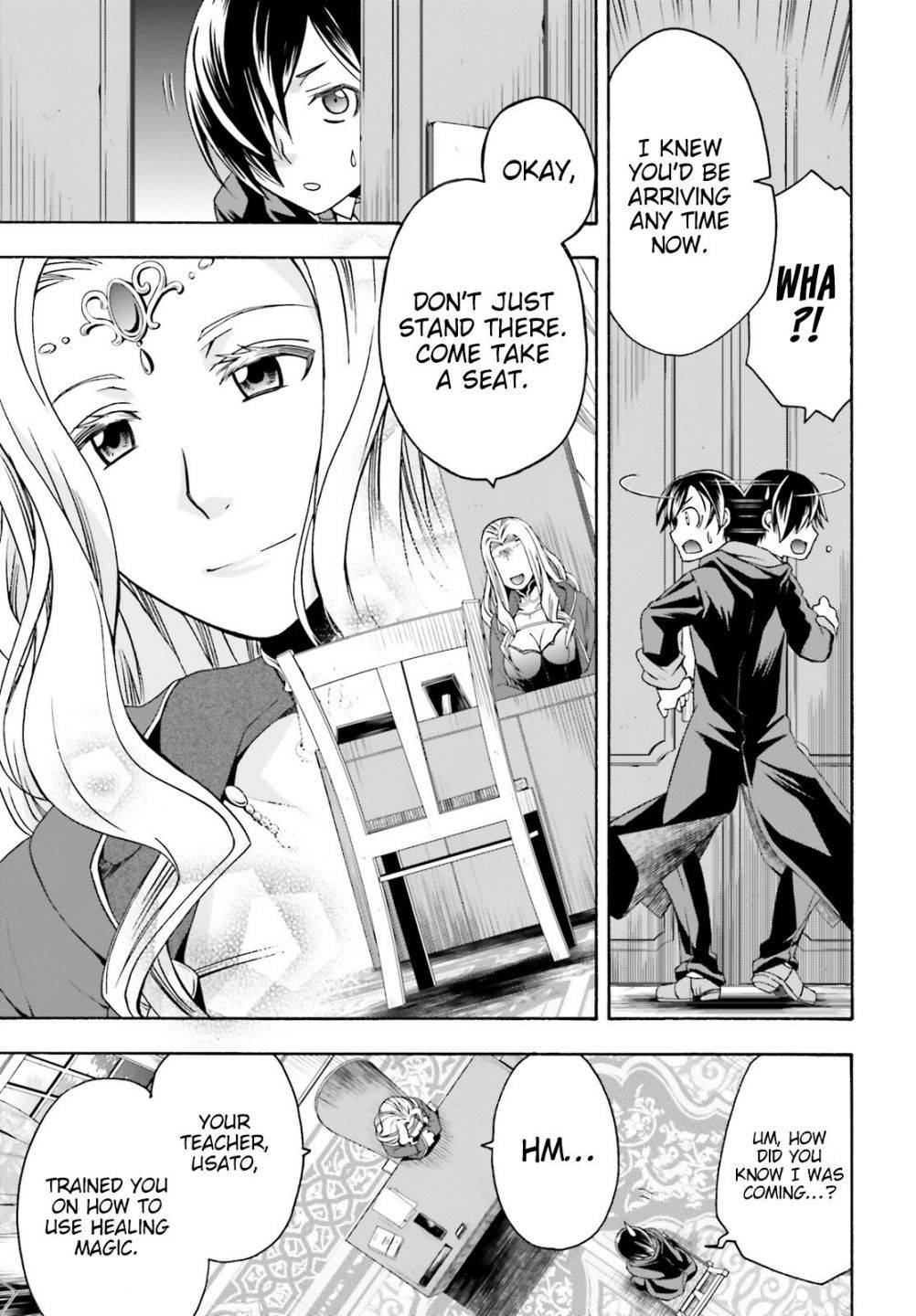 Chiyu Mahou no Machigatta Tsukaikata: Senjou wo Kakeru Kaifuku Youin chapter 40.1 page 4