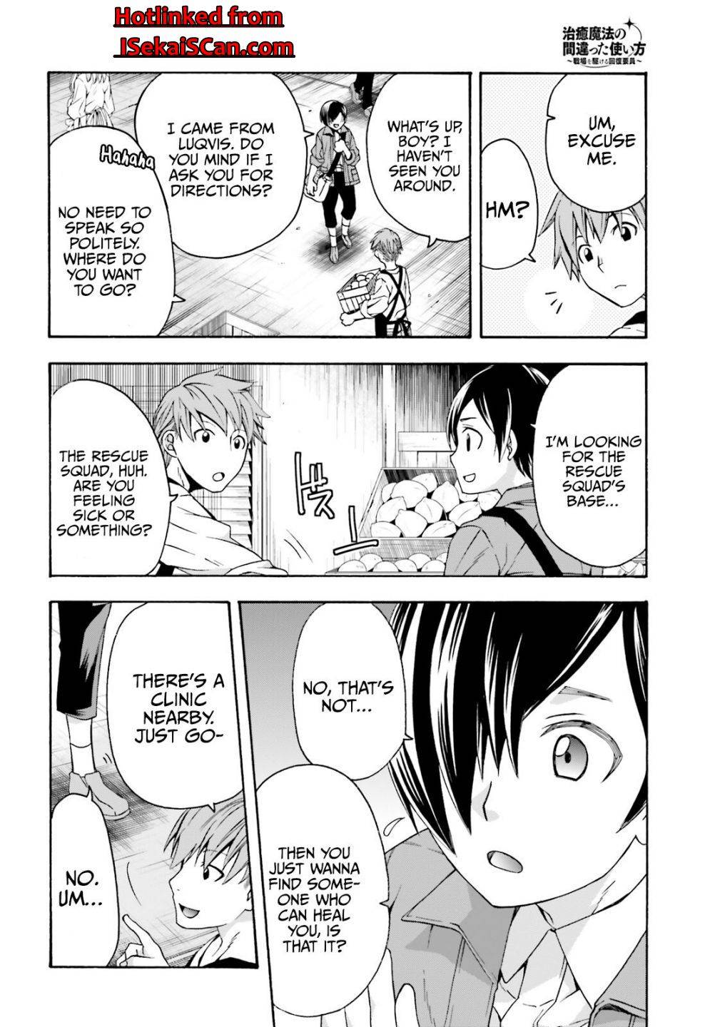 Chiyu Mahou no Machigatta Tsukaikata: Senjou wo Kakeru Kaifuku Youin chapter 41 page 6