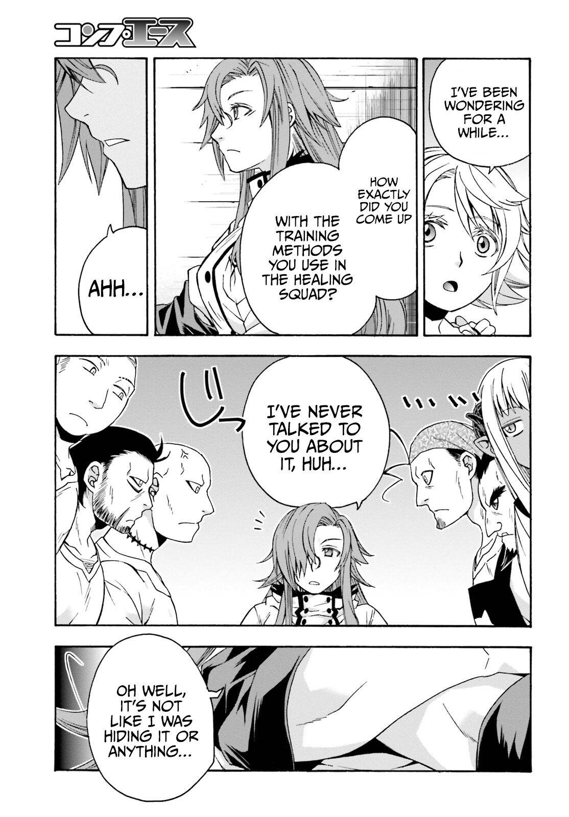 Chiyu Mahou no Machigatta Tsukaikata: Senjou wo Kakeru Kaifuku Youin chapter 42 page 24