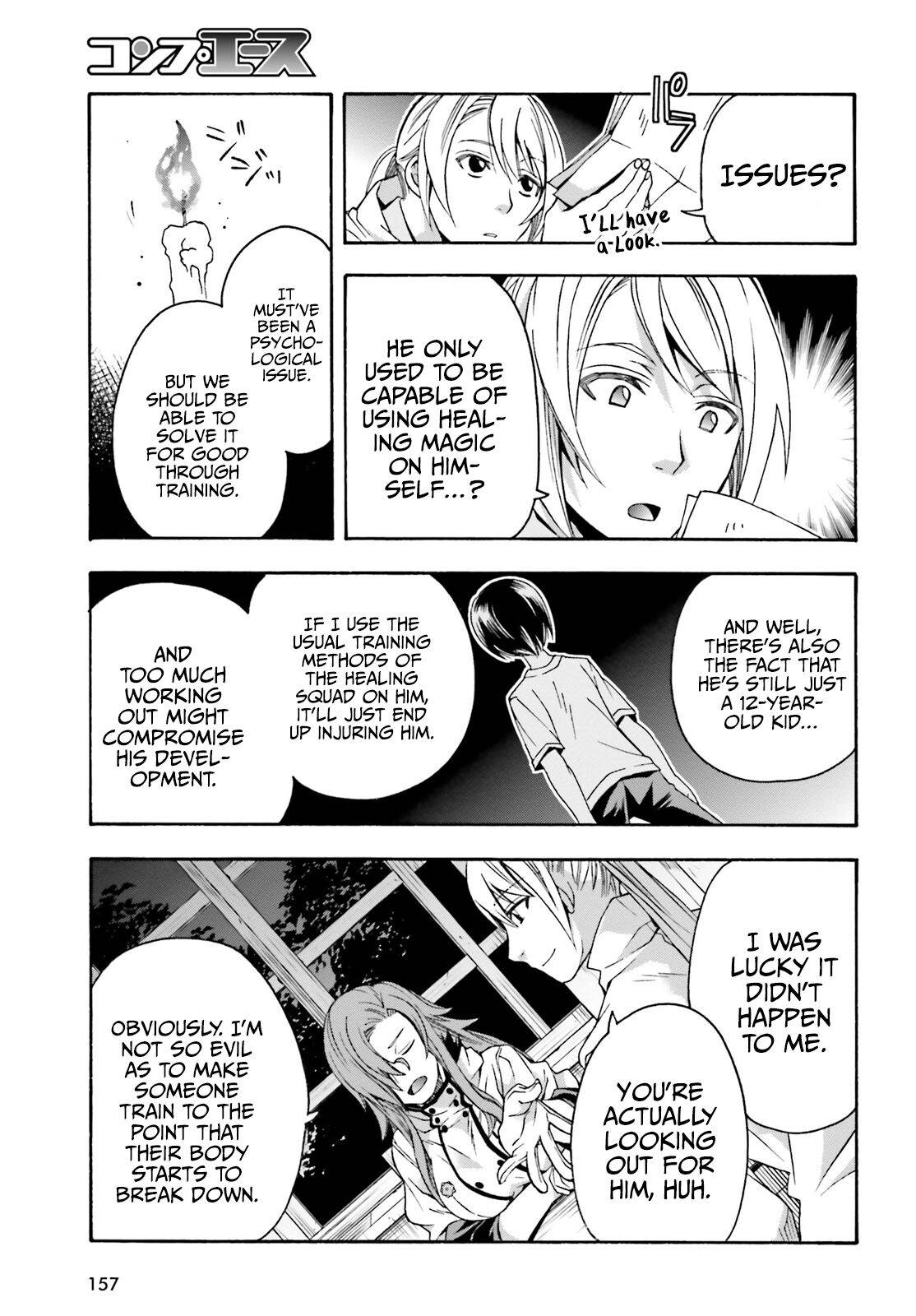 Chiyu Mahou no Machigatta Tsukaikata: Senjou wo Kakeru Kaifuku Youin chapter 42 page 34