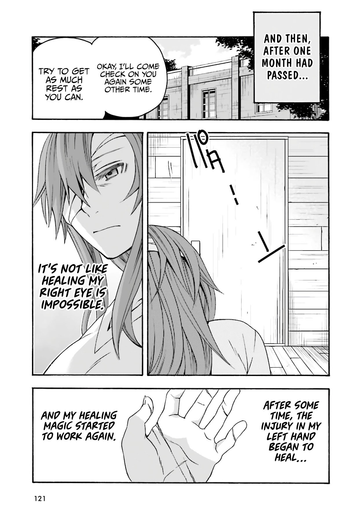 Chiyu Mahou no Machigatta Tsukaikata: Senjou wo Kakeru Kaifuku Youin chapter 45 page 22