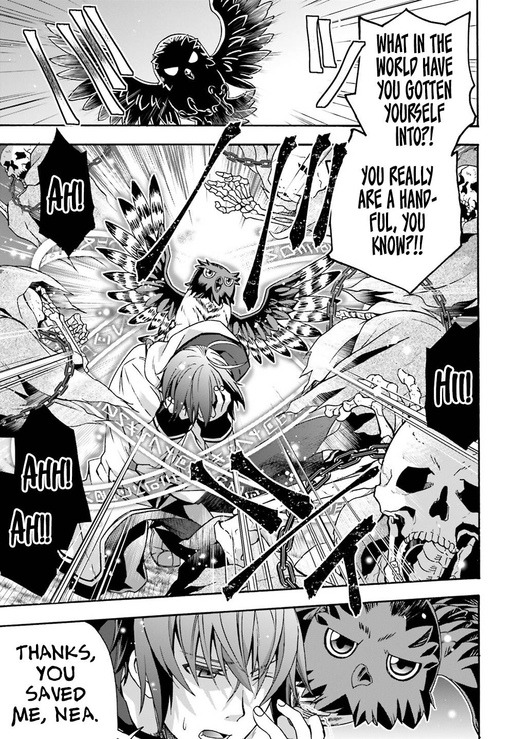 Chiyu Mahou no Machigatta Tsukaikata: Senjou wo Kakeru Kaifuku Youin chapter 51 page 19