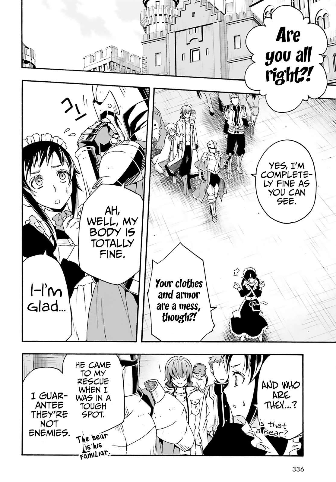 Chiyu Mahou no Machigatta Tsukaikata: Senjou wo Kakeru Kaifuku Youin chapter 63 page 13