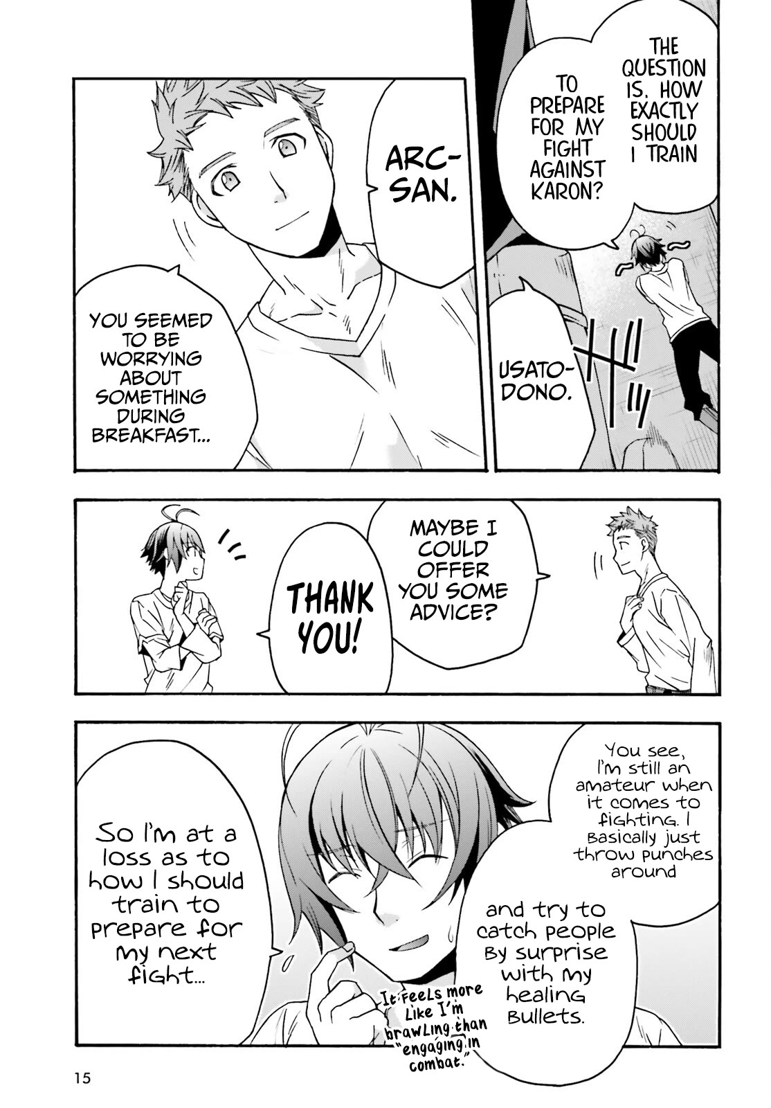 Chiyu Mahou no Machigatta Tsukaikata: Senjou wo Kakeru Kaifuku Youin chapter 66.1 page 8