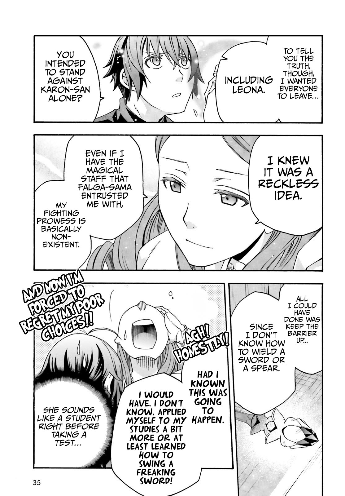 Chiyu Mahou no Machigatta Tsukaikata: Senjou wo Kakeru Kaifuku Youin chapter 68 page 27