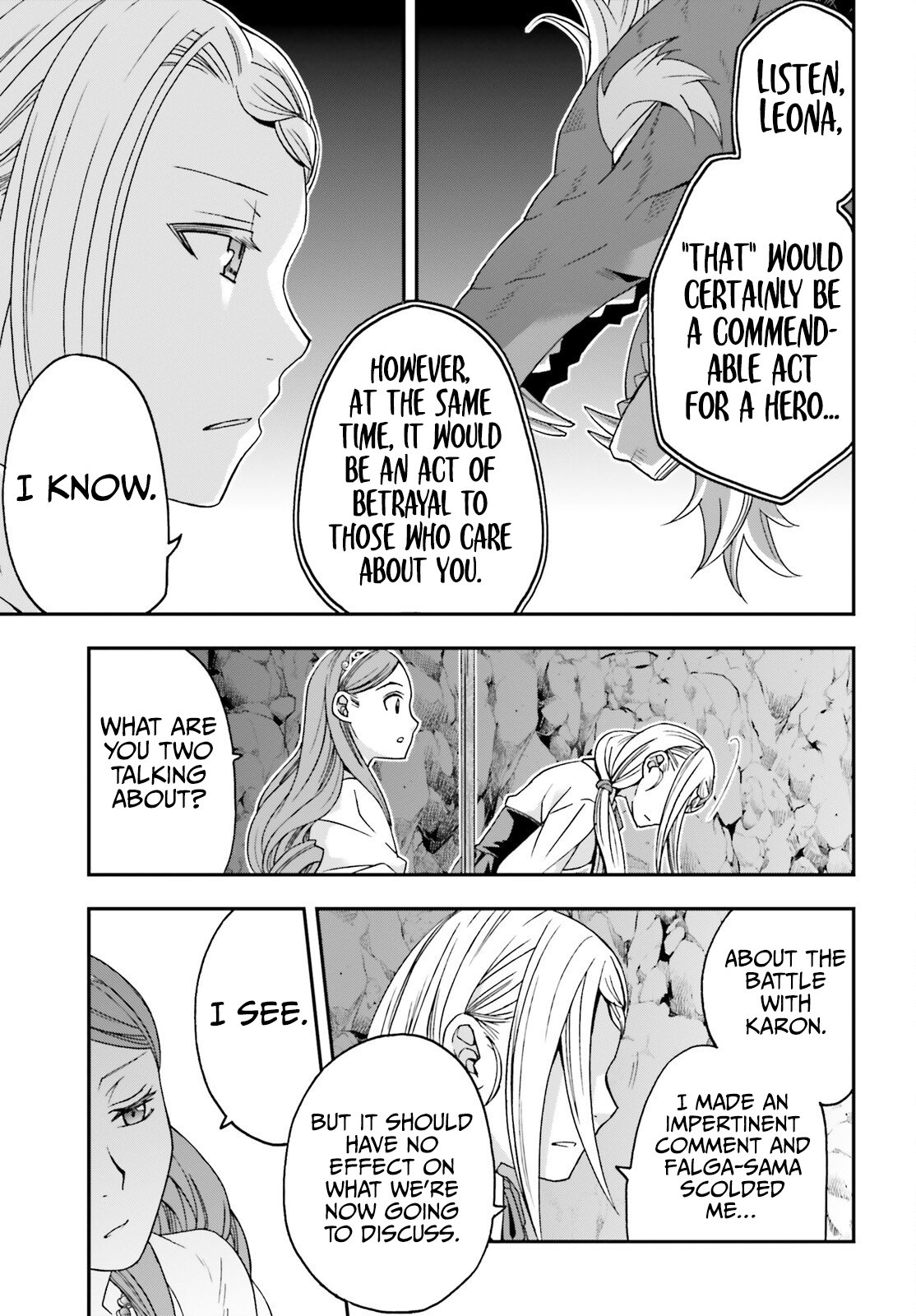 Chiyu Mahou no Machigatta Tsukaikata: Senjou wo Kakeru Kaifuku Youin chapter 68 page 33