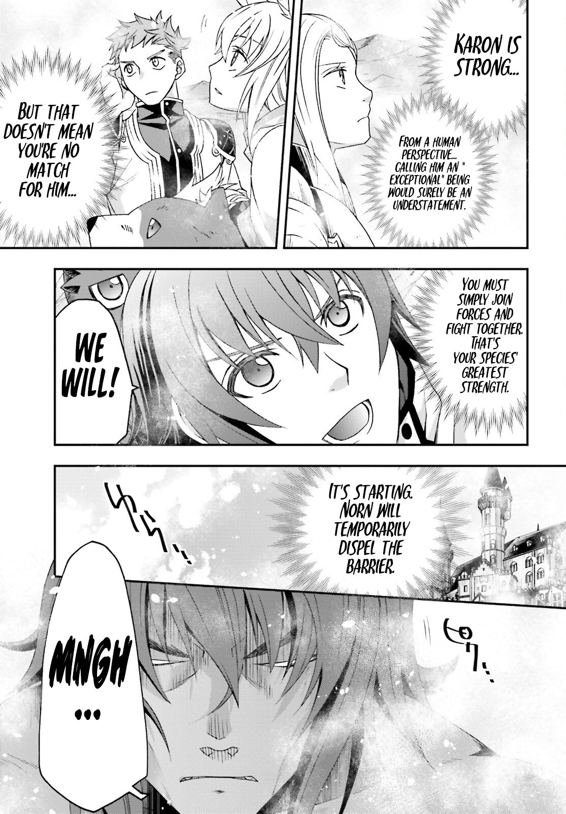 Chiyu Mahou no Machigatta Tsukaikata: Senjou wo Kakeru Kaifuku Youin chapter 71.1 page 12