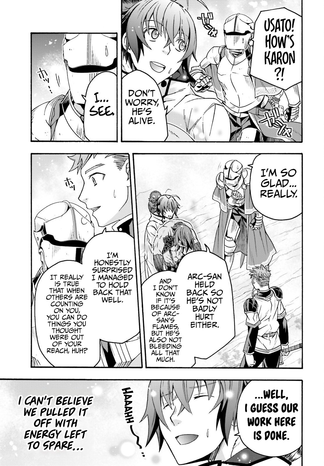 Chiyu Mahou no Machigatta Tsukaikata: Senjou wo Kakeru Kaifuku Youin chapter 71.2 page 18