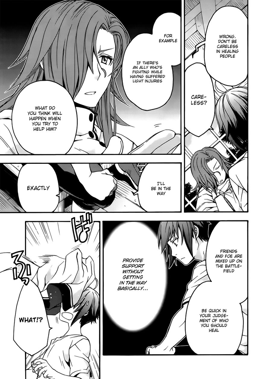 Chiyu Mahou no Machigatta Tsukaikata: Senjou wo Kakeru Kaifuku Youin chapter 8 page 8