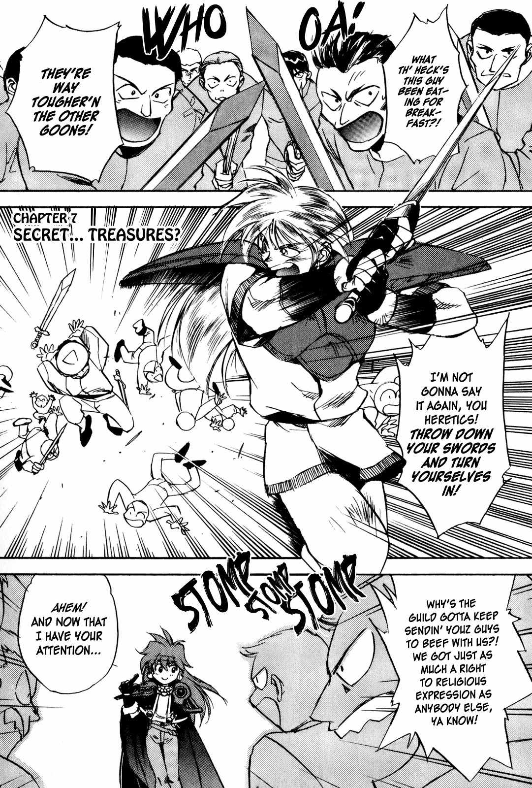 Choubaku Mahouden Slayers chapter 7 page 1