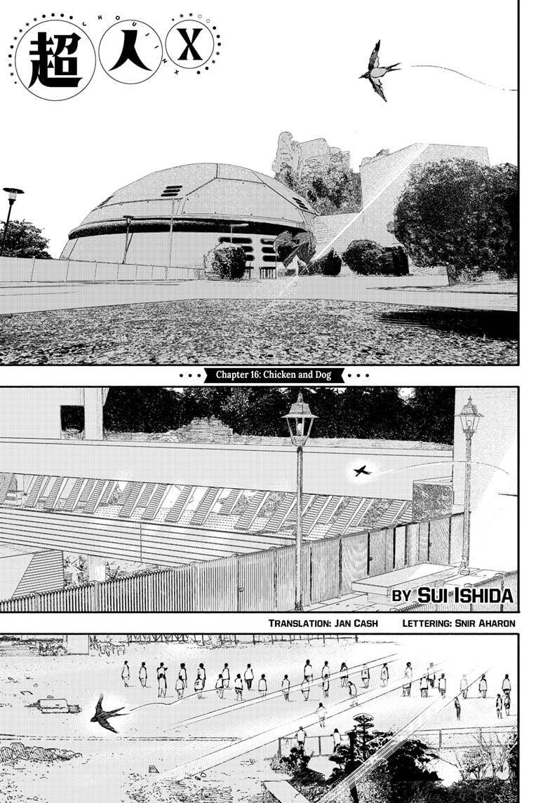 Choujin X chapter 16 page 1