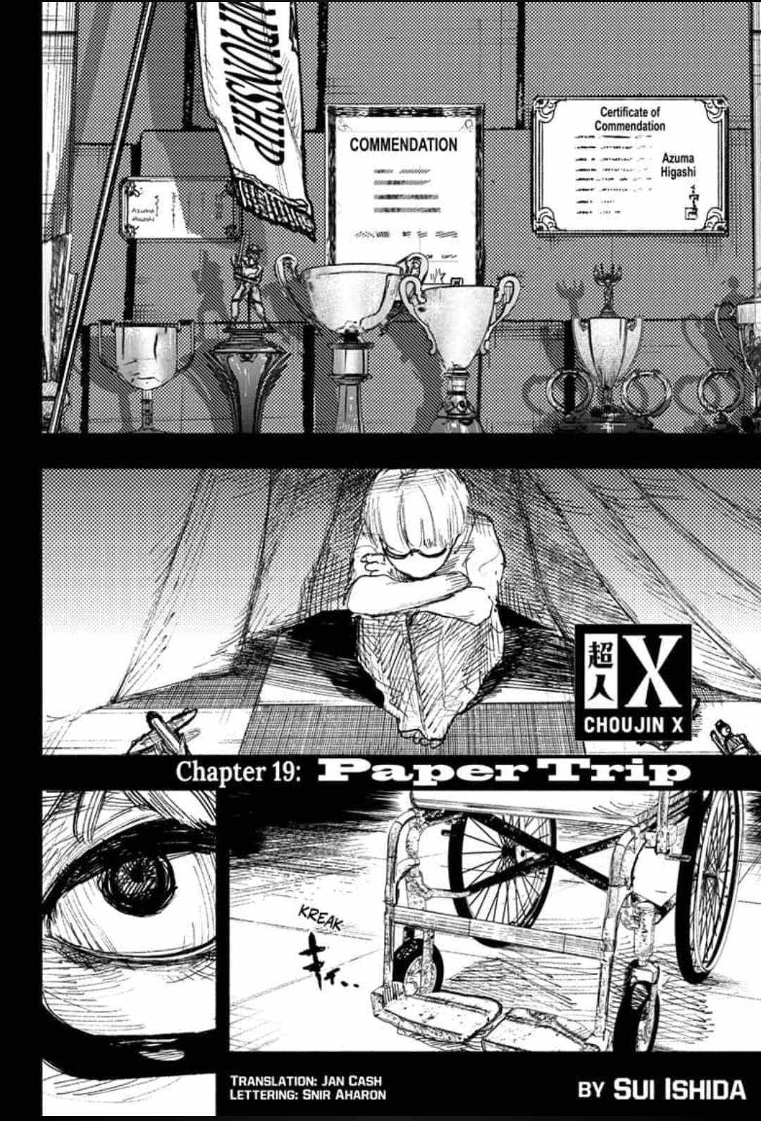Choujin X chapter 19 page 1