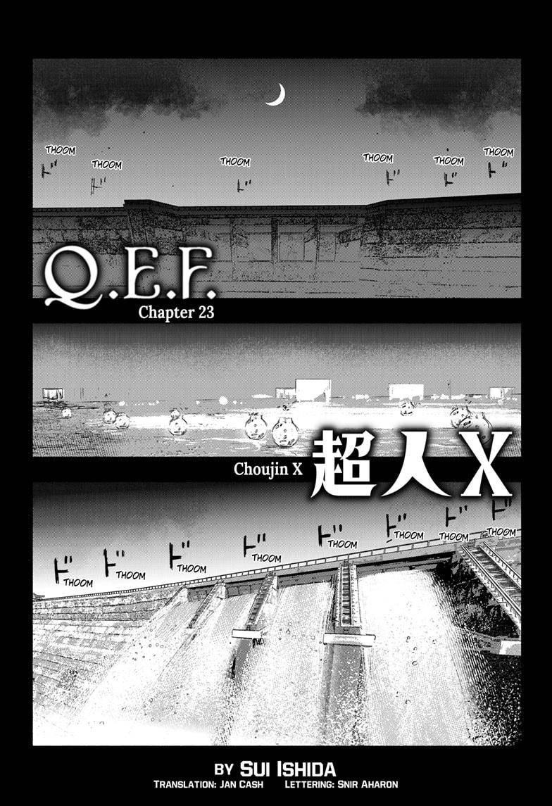 Choujin X chapter 23 page 1