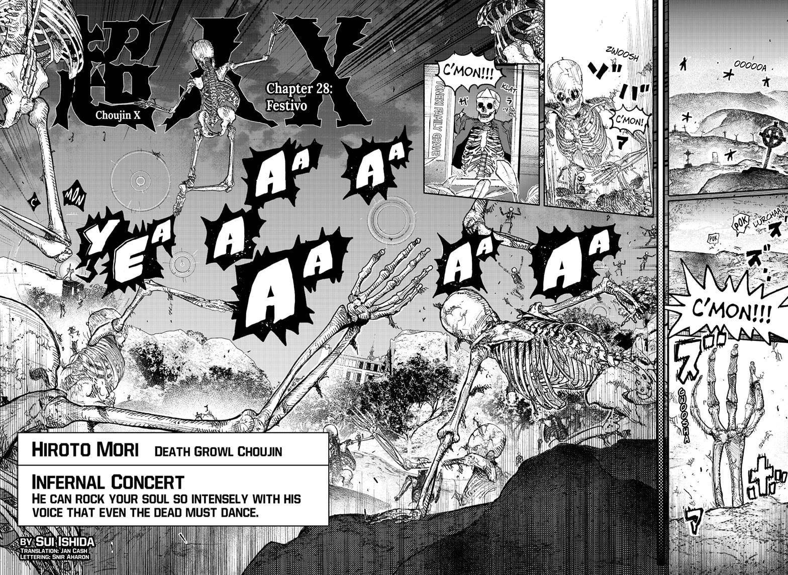Choujin X chapter 28 page 22