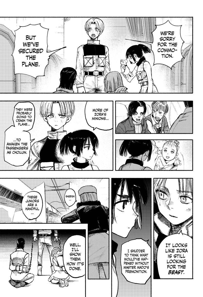 Choujin X chapter 36 page 38