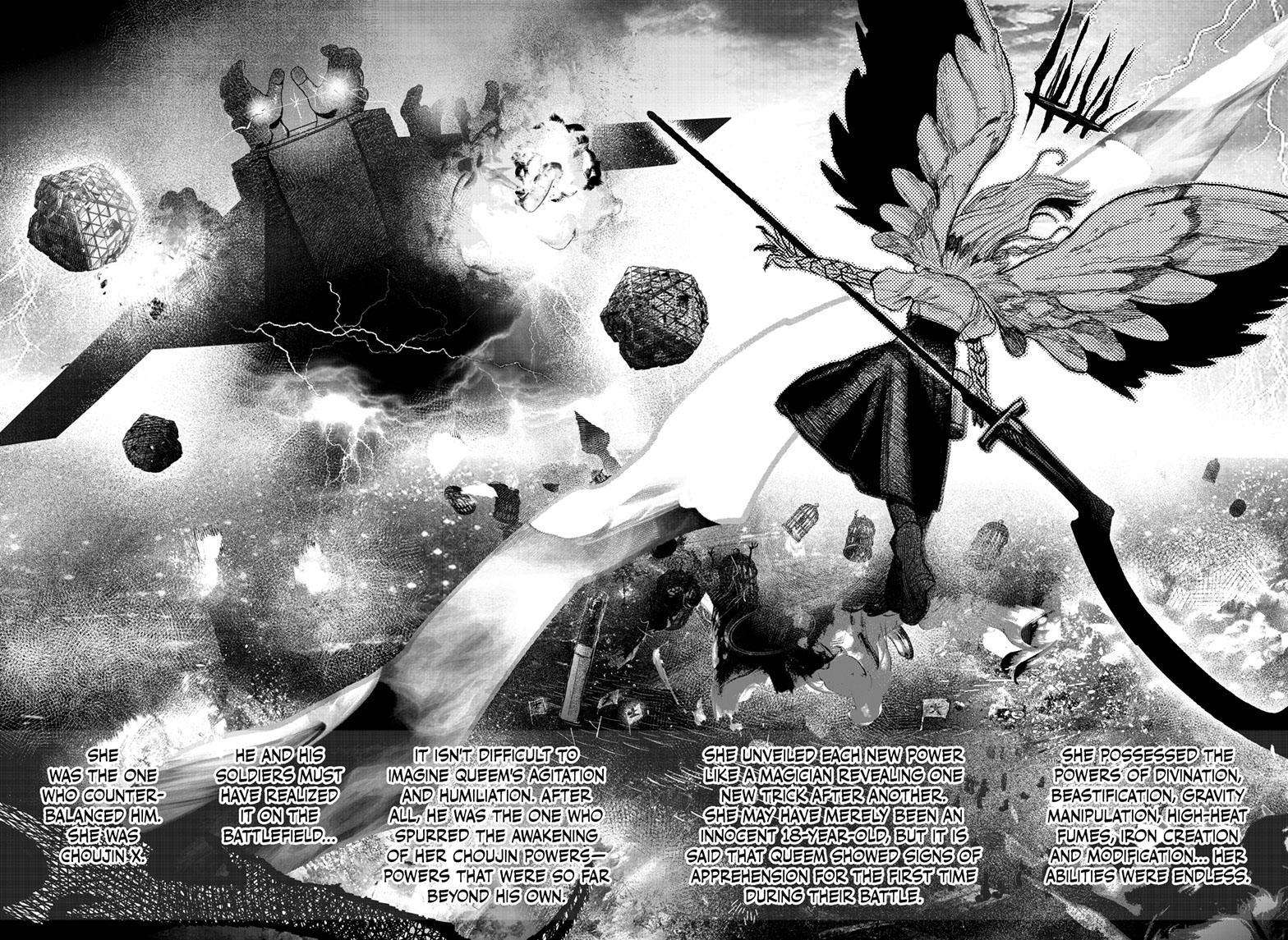 Choujin X chapter 38 page 40