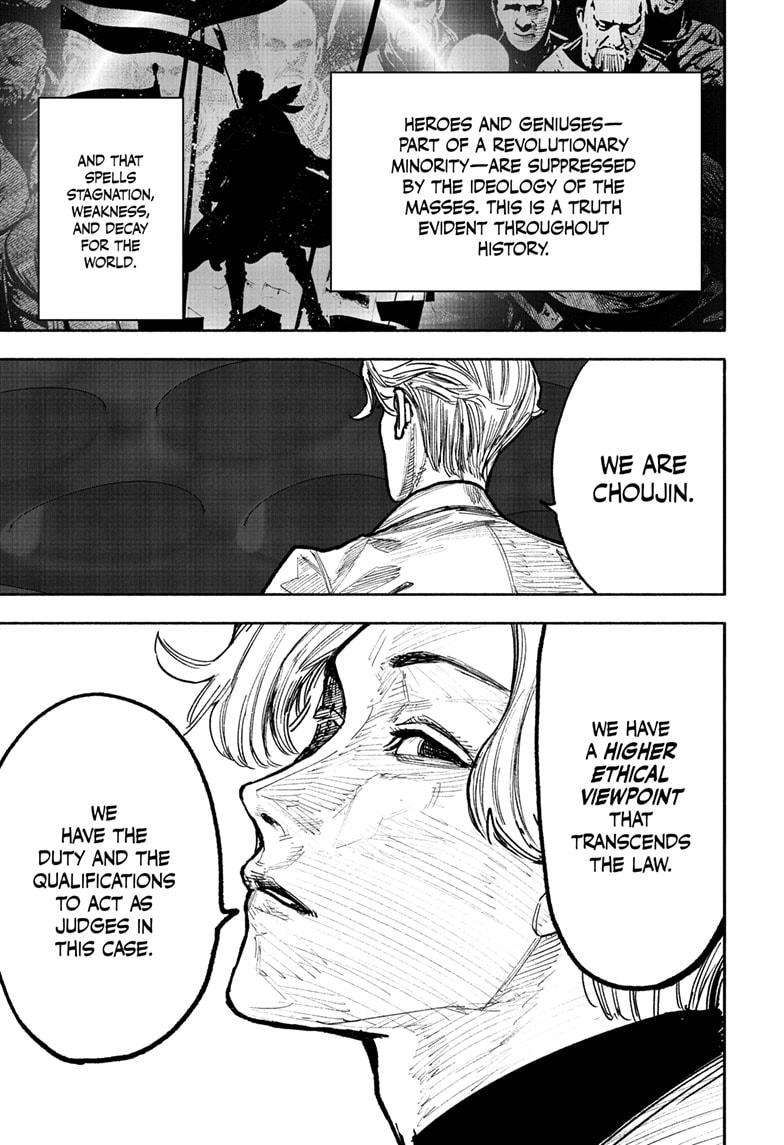 Choujin X chapter 44 page 21