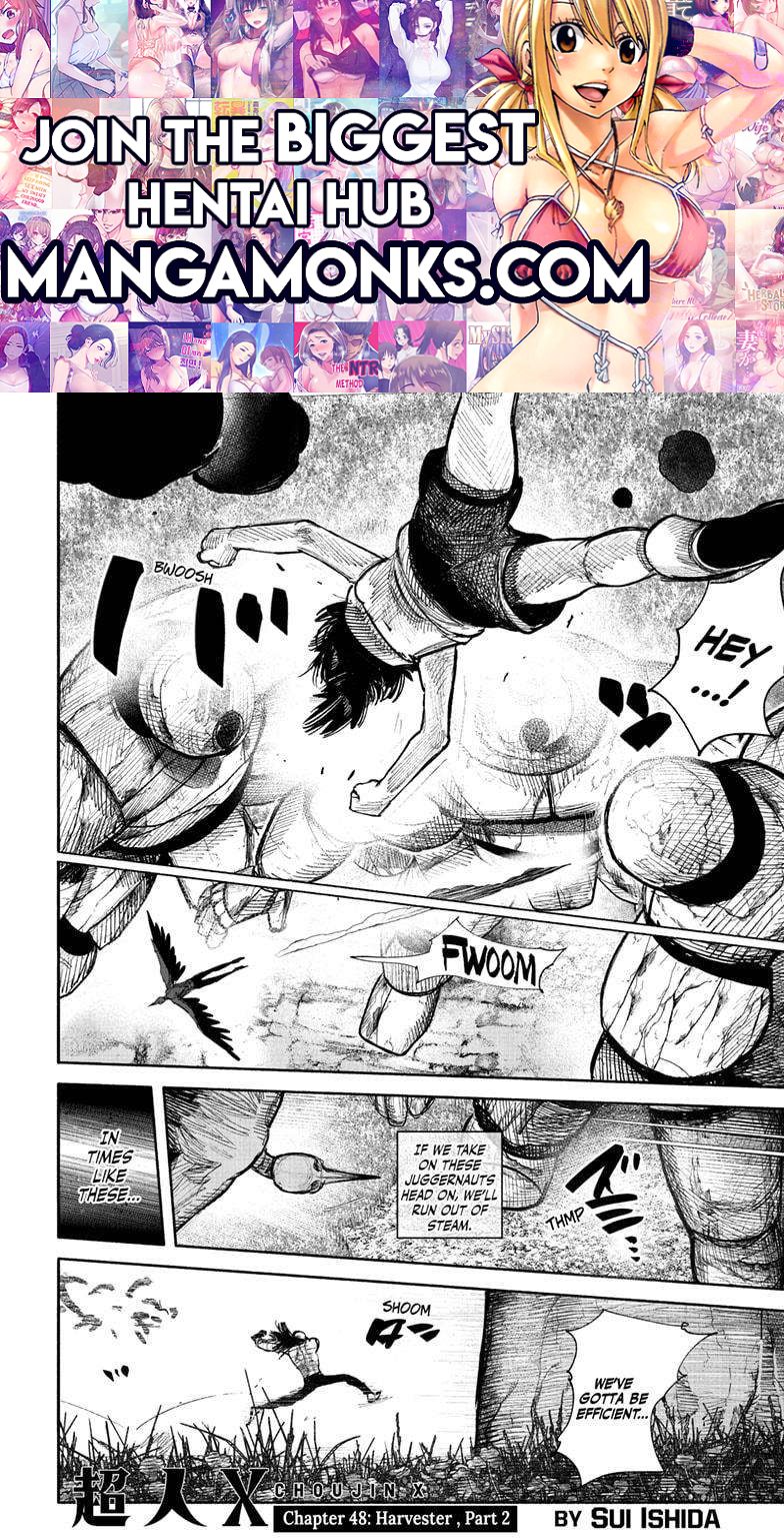 Choujin X chapter 48.2 page 1