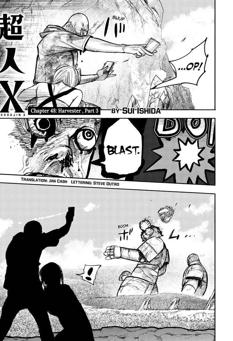 Choujin X chapter 48.3 page 2