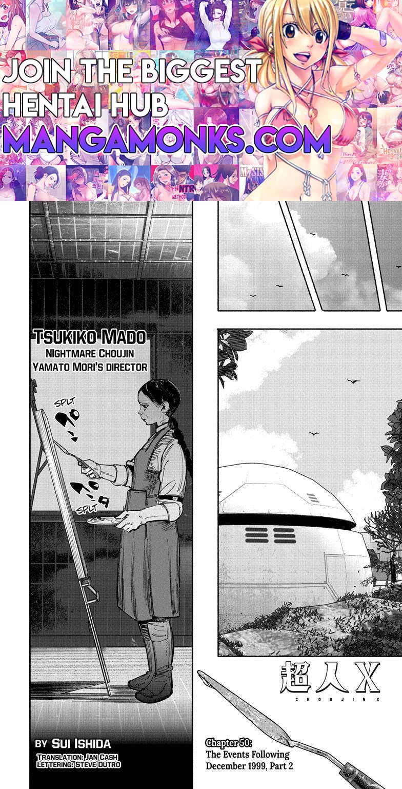 Choujin X chapter 50.2 page 1