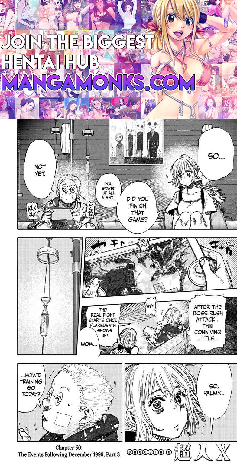 Choujin X chapter 50.3 page 1
