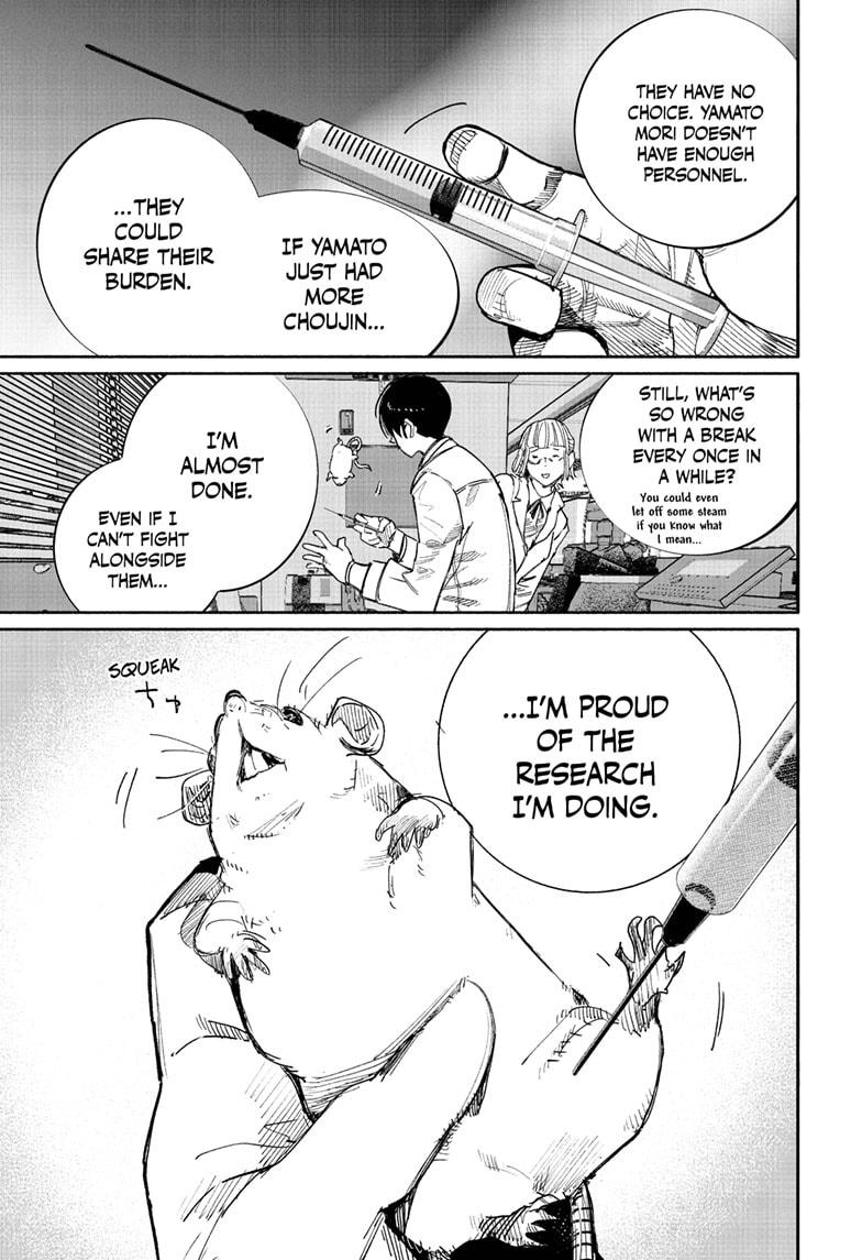 Choujin X chapter 63.1 page 11