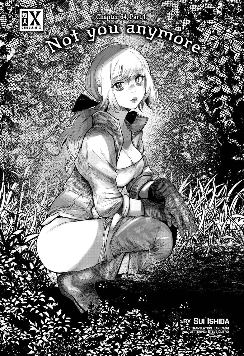 Choujin X chapter 64.1 page 1