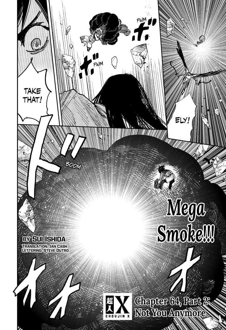Choujin X chapter 64.2 page 1