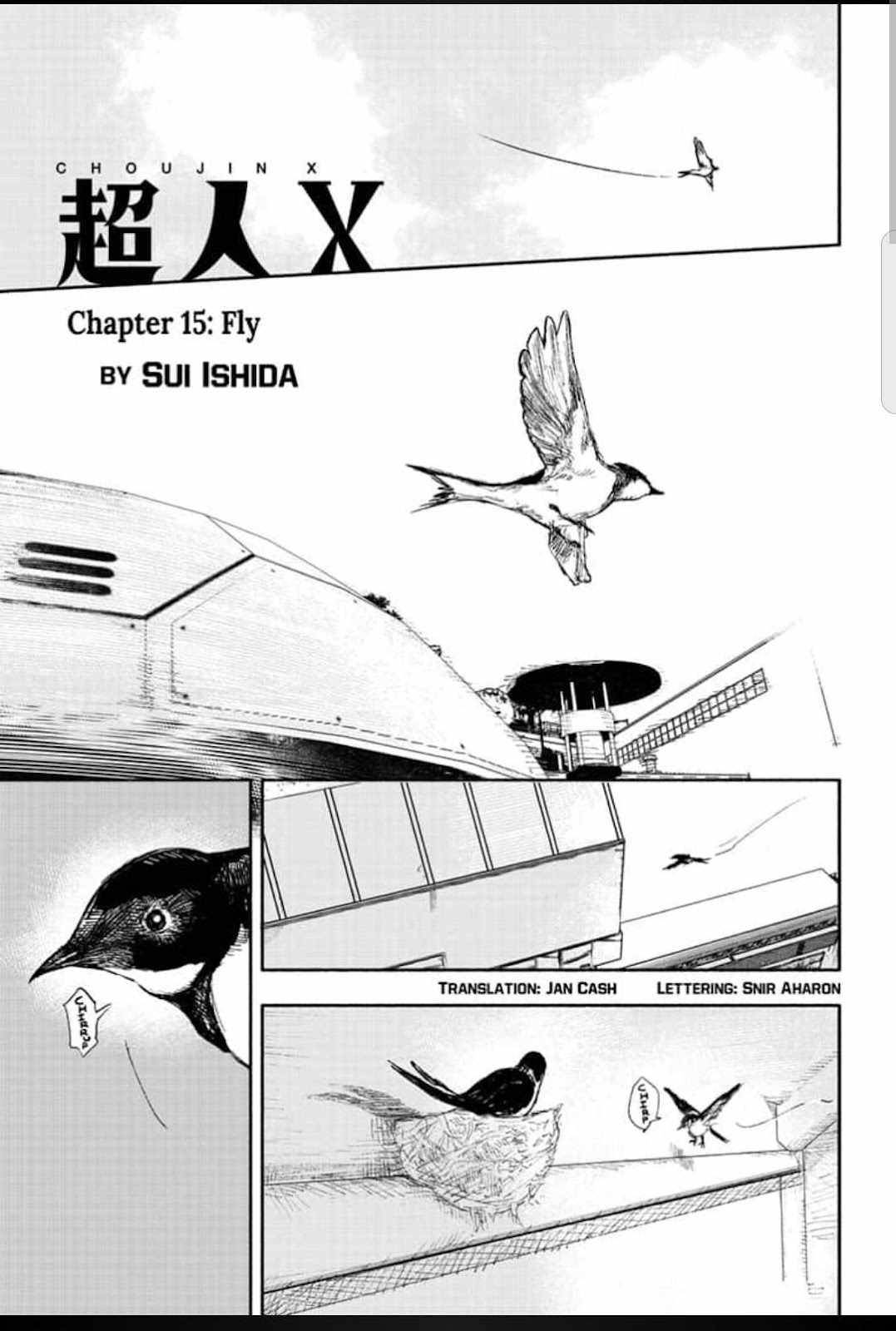 Choujin X chapter 15 page 1